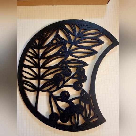 Multi shape black wood home decor - Picture 5 of 8